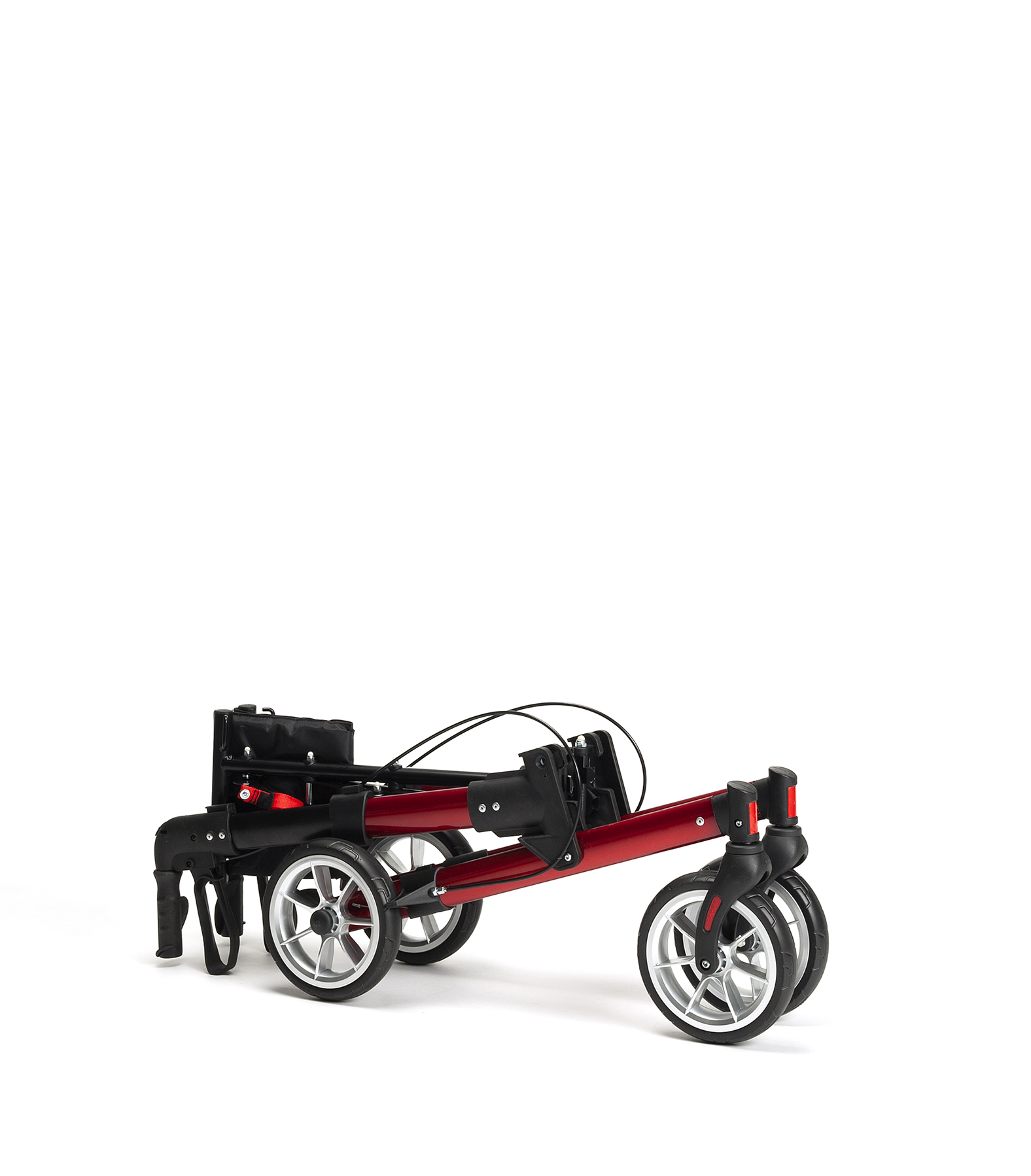 Leichtgewichtrollator "Quava", faltbar - höhenverstellbar, max. Benutzergewicht 136 kg