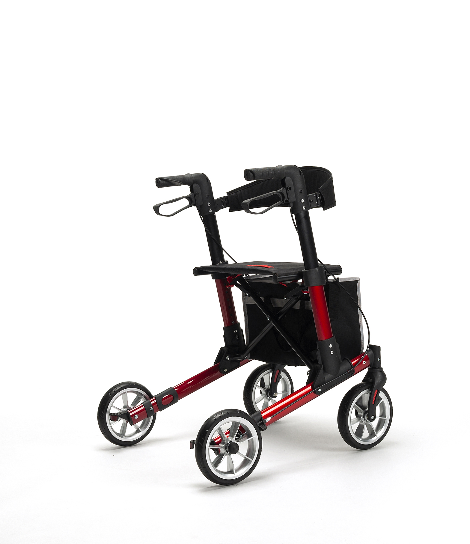 Leichtgewichtrollator "Quava", faltbar - höhenverstellbar, max. Benutzergewicht 136 kg