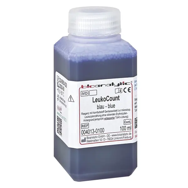 Leuco-Plus, blau - Reagenz für die mikroskopische Leucozytenzählung in der Zählkammer
