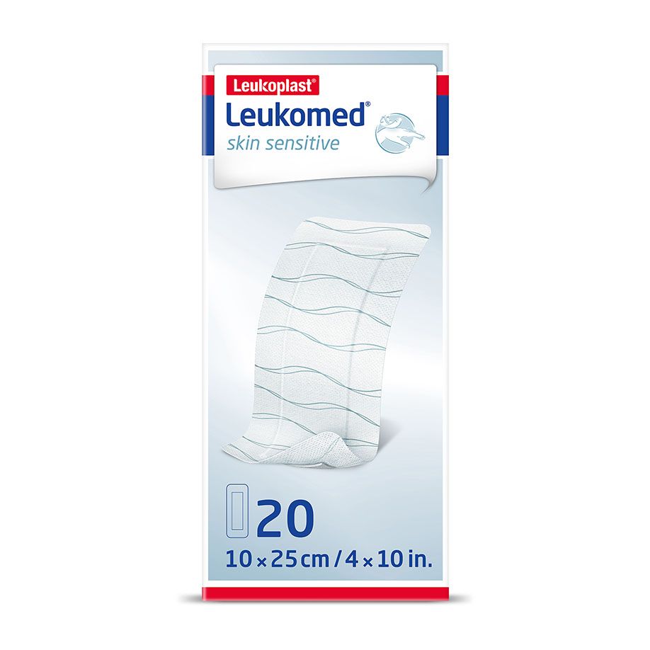 Leukomed skin sensitive Wundverband - Steril, Atmungsaktiv, Geringes Allergierisiko (SSB-fähig)