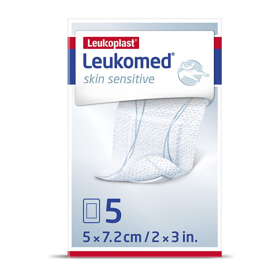 Leukomed skin sensitive Wundverband - Steril, Atmungsaktiv, Geringes Allergierisiko (SSB-fähig)