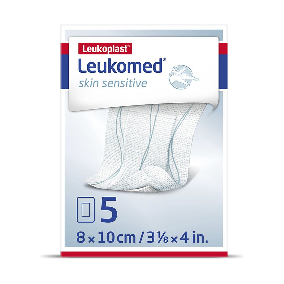 Leukomed skin sensitive Wundverband - Steril, Atmungsaktiv, Geringes Allergierisiko (SSB-fähig)