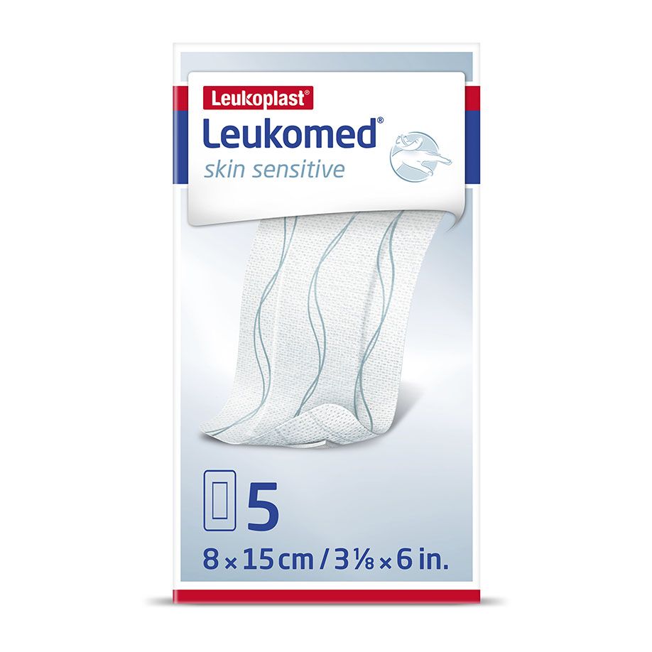 Leukomed skin sensitive Wundverband - Steril, Atmungsaktiv, Geringes Allergierisiko (SSB-fähig)