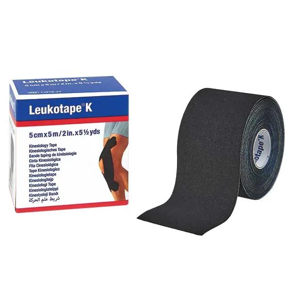 Leukotape K - elastische Klebebinde für volle Beweglichkeit der Patienten in 6 Farben