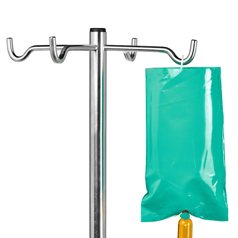 Lichtschutzhüllen für Ecoflac plus 500 bis 1000 ml - grün, Maße ca. 20 x 30.5 cm