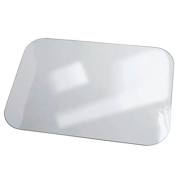 Liegen-Fußauflage Transparent aus PVC -  Maße 600x400x2mm, Hygienisch und Pflegeleicht