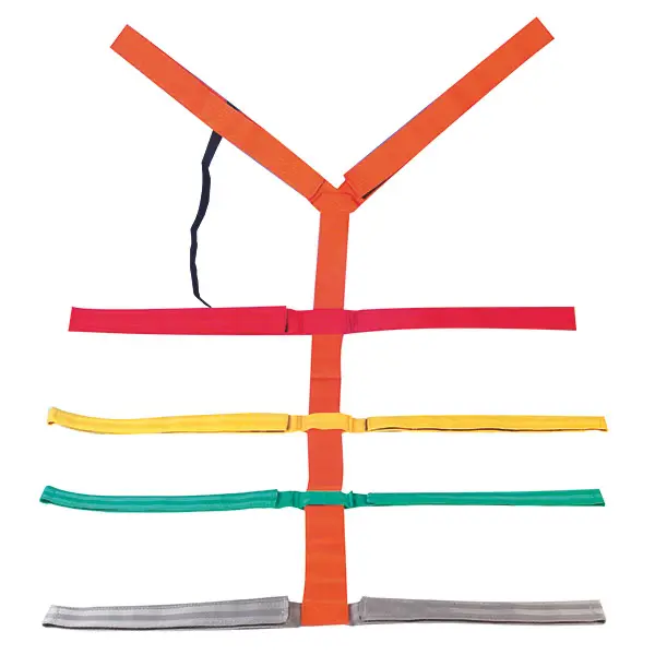 Lifeguard Spineboard gelb - Aus extrem robustem Polyethylen Plastik mit 16 großen Griffen