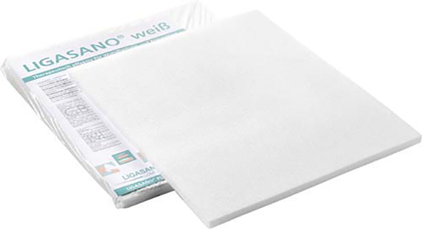 Ligasano weiß Verband, unsteril - Unsteriler PUR-Schaumverband, kleinere Zuschnitte (SSB-fähig)