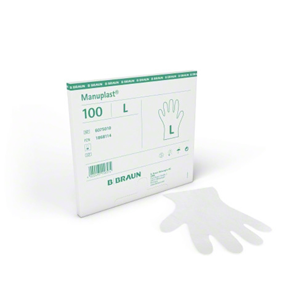 Manuplast - Einmalhandschuh aus Polyethylen, latexfrei, für nicht-klinische Tätigkeiten