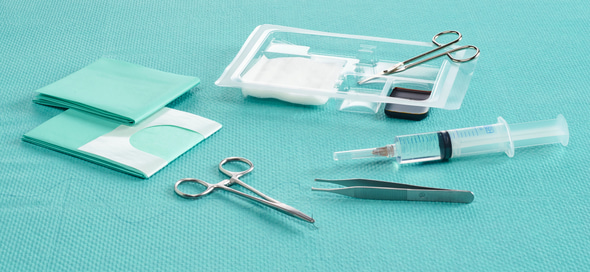 Mediset Naht-Set Nr. 12 - Sterile Einmal-Sets für die Wundnaht