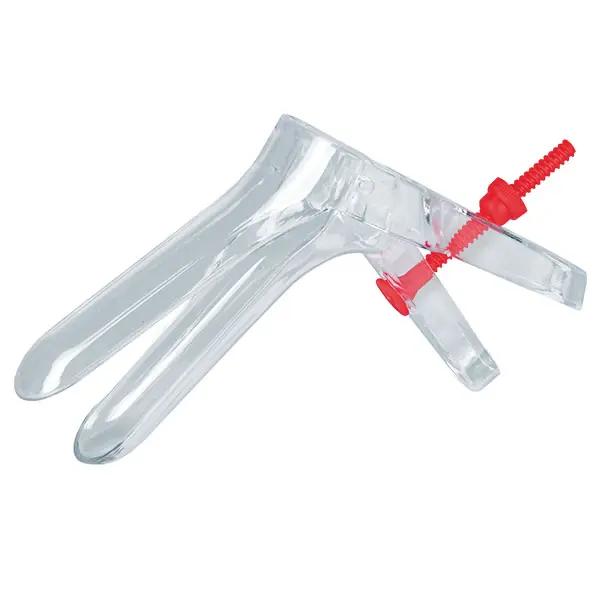 Mediware Vaginal Spekulum flexible Anwendung durch Rändel-Verstellschraube