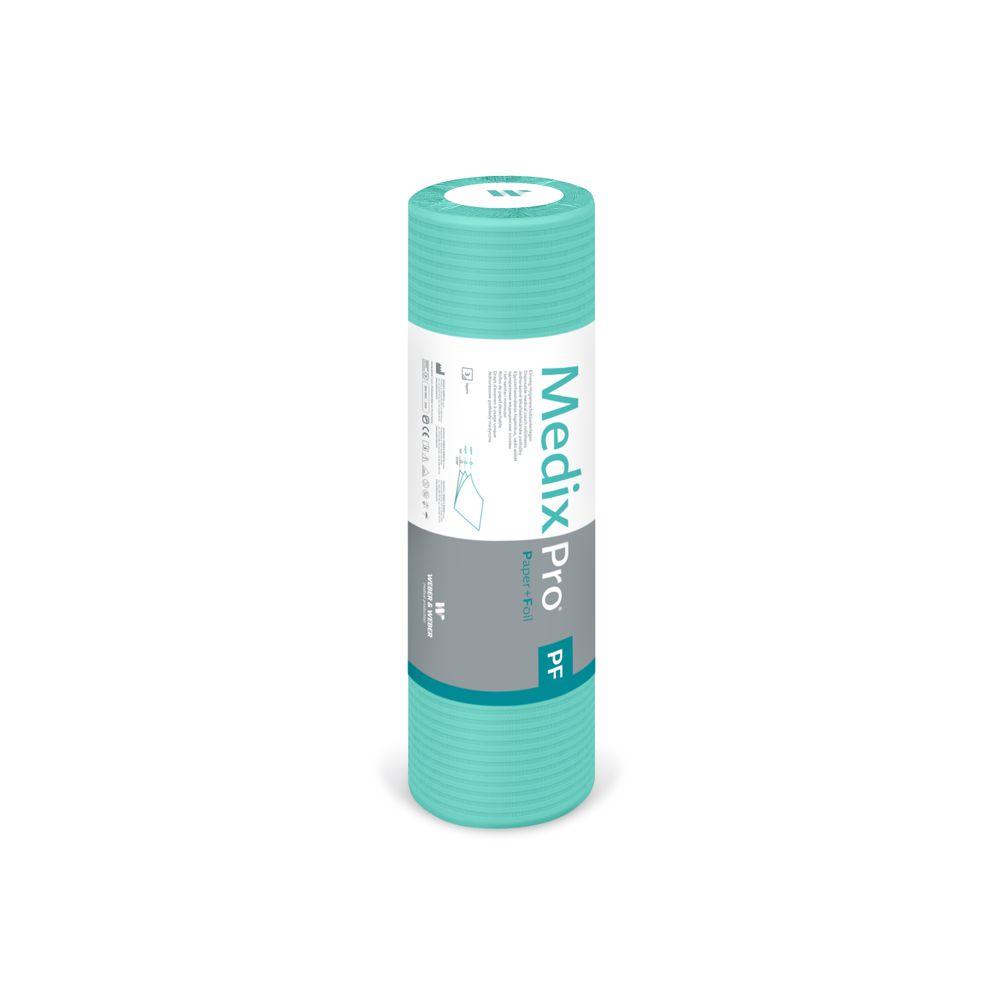 Medix Pro PF Medizinische Unterlagen, 33 x 50 cm - 50 Blatt, Rolle á 25 m, beschichtet
