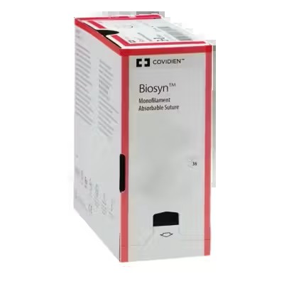 Medtronic Biosyn C 13 - ungefärbt monofil, mittelfristig resorbierbares Nahtmaterial
