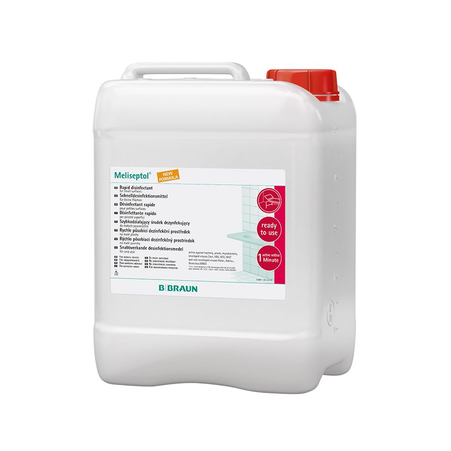 Meliseptol New Formula B.Braun - Flächendesinfektionsmittel - Flasche, rund, ohne Sprühkopf