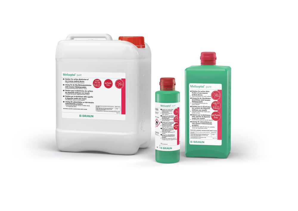 Meliseptol pure - Gebrauchsfertiges alkoholisches Flächenschnelldesinfektionsmittel
