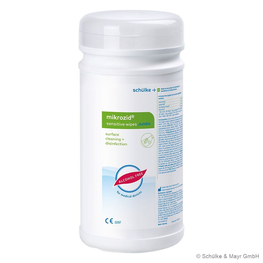 Mikrozid Sensitive Wipes - Desinfektionstücher zur Reingung von Medizinprodukten
