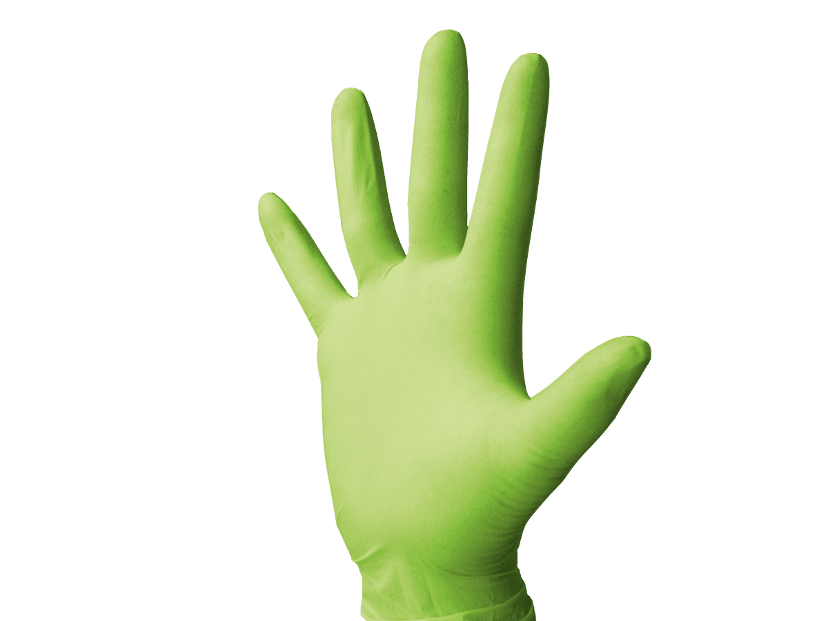 Monoart Einmalhandschuhe Latex - Unsterile Untersuchungshandschuhe, puderfrei