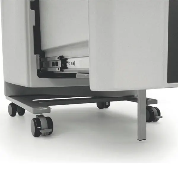 Multifunktionswagen Copernico - 1 obere abschließbare Schublade, Ablage und Großschublade