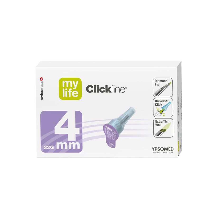 mylife Clickfine DiamondTip Pen-Nadeln -  Passt auf alle gängigen Injektionspens