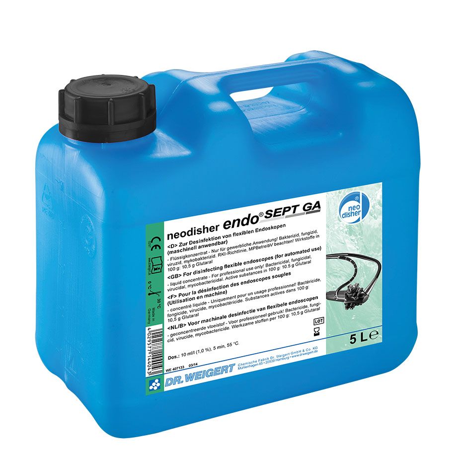 neodisher endo Sept GA  5 Liter Kanister - Instrumentendesinfektion