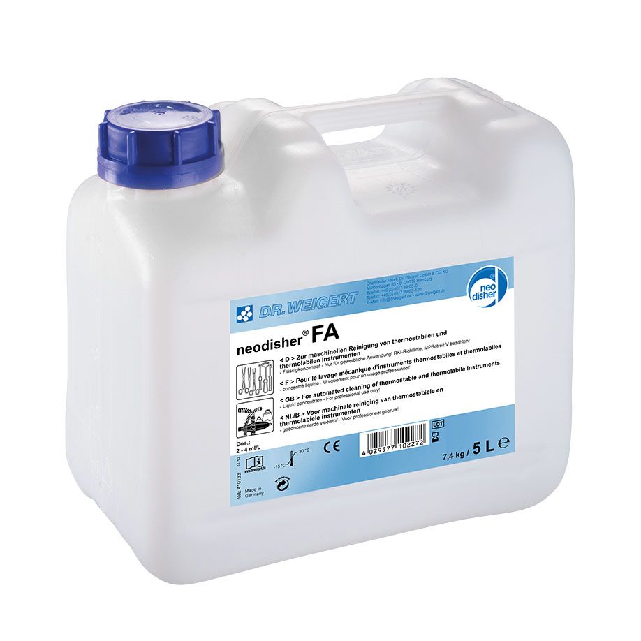 neodisher FA  5 Liter - Instrumentenreiniger für thermostabile/thermolabile Instrumente