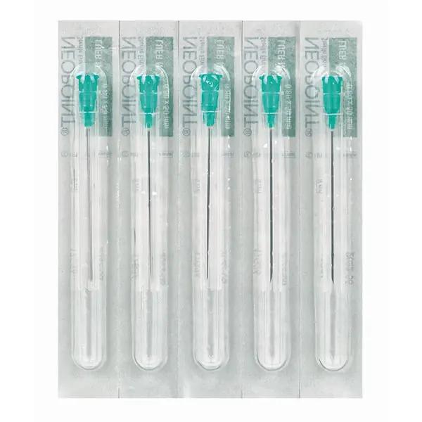 Neopoint Einmalkanülen - Einzeln steril verpackt  - Gr. 12 schwarz