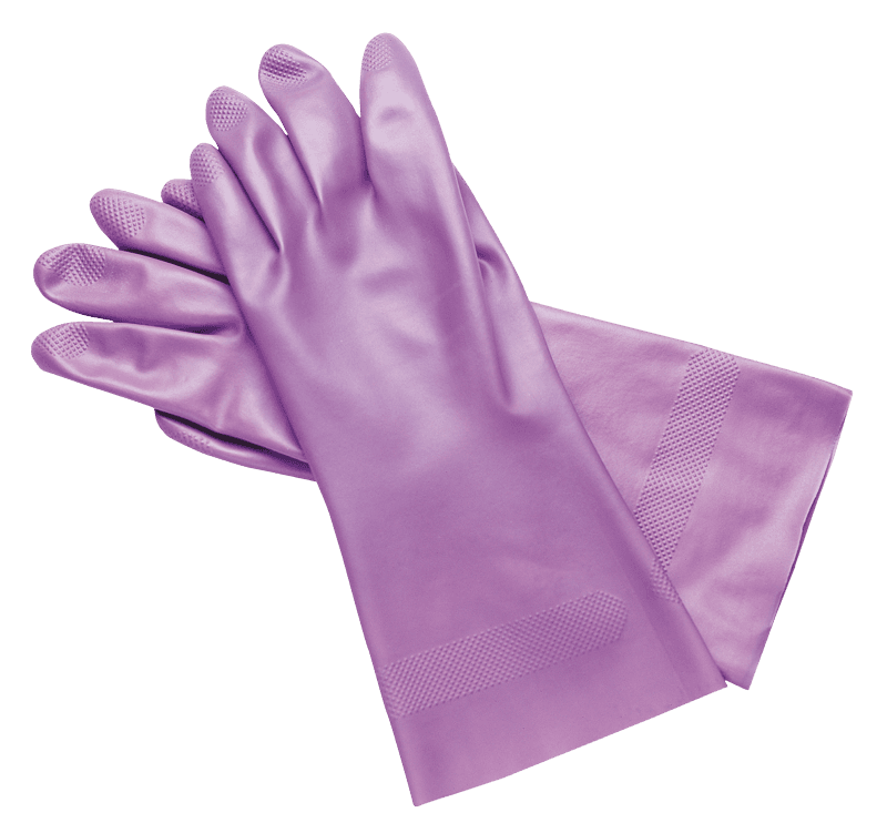 Nitril Schutzhandschuhe lila - Gr. M, Schutzhandschuhe Kategorie III