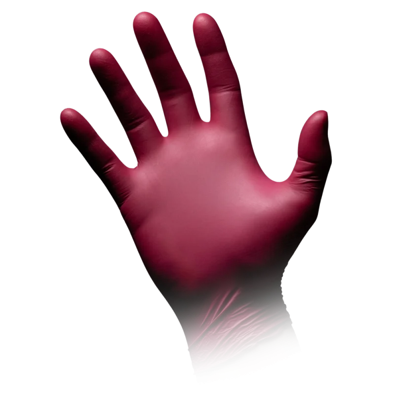 Nitrilhandschuhe Style Grape (bordeaux) - Unsterile puderfreie Untersuchungshandschuhe