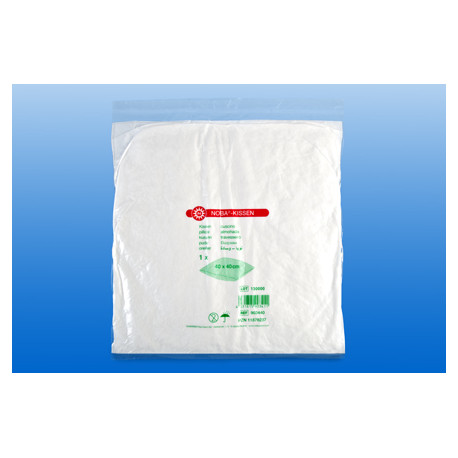 NOBA Kissen weiß - Medizinisches Einwegkissen für den Patiententransport in 2 Größen