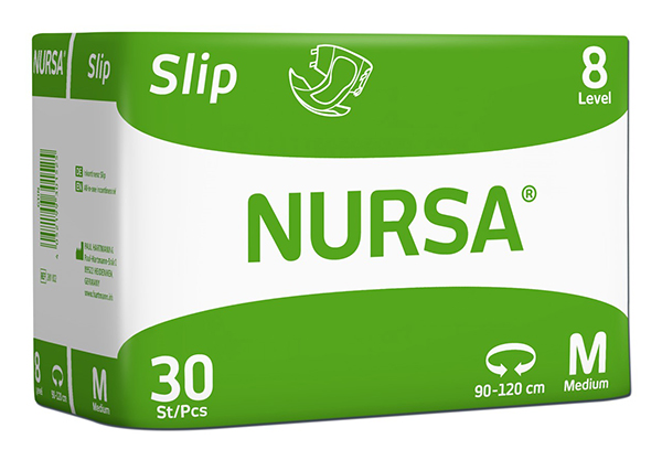 Nursa Slip - Inkontinenzslips für Harn- und Stuhlinkontinenz 30 Stück