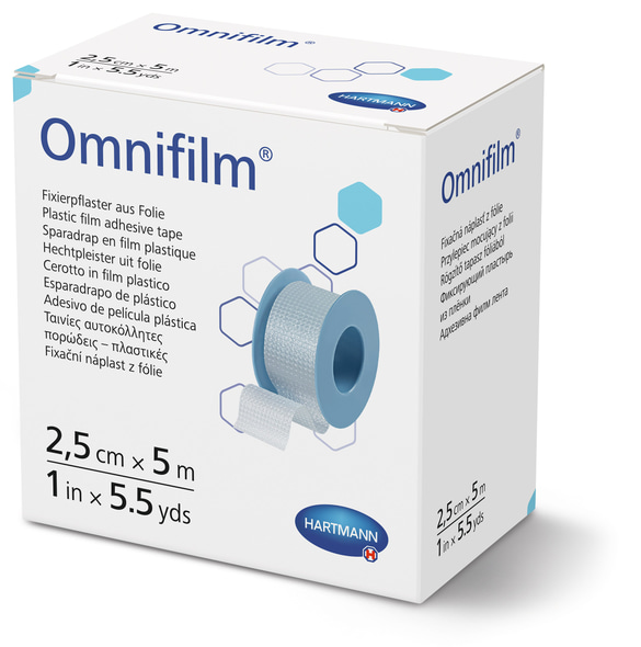 Omnifilm Fixierpflaster - Für Verbandfixierungen aller Art (SSB-fähig)