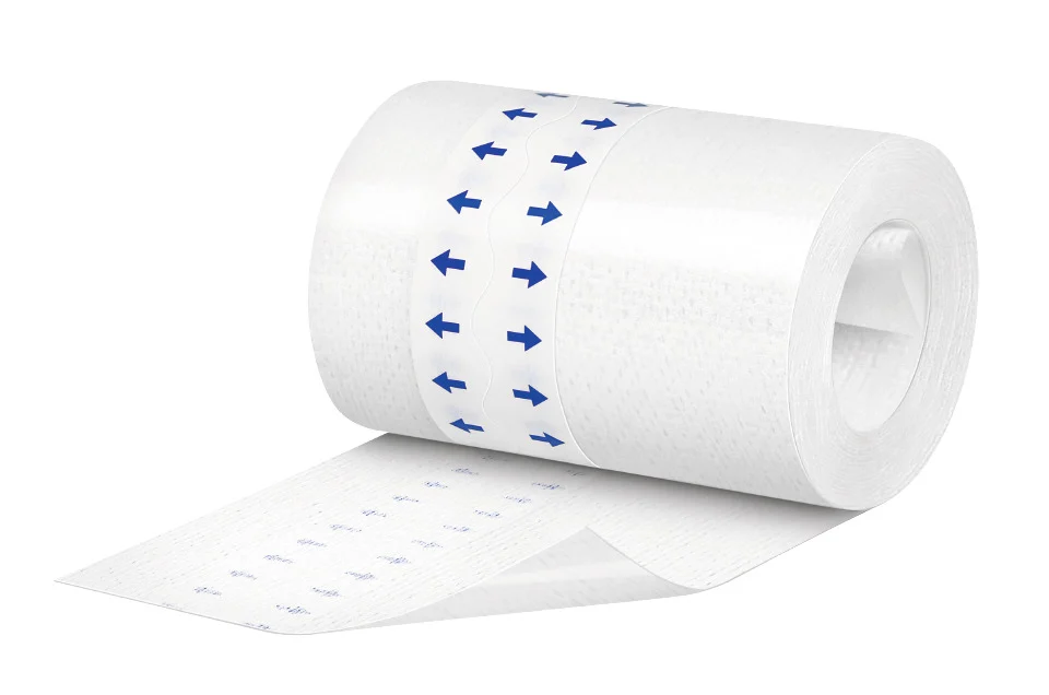 Omnifix silicone - Selbstklebendes und Hautfreundliches Silikonbeschichtetes Fixiervlies (SSB-fähig)