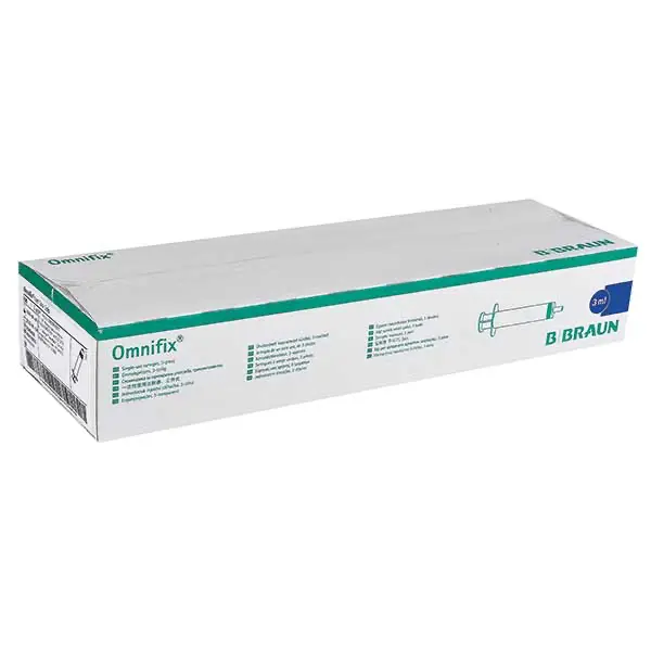 Omnifix Spritzen - 3ml Einmalspritzen, 3-teilig, einzeln steril