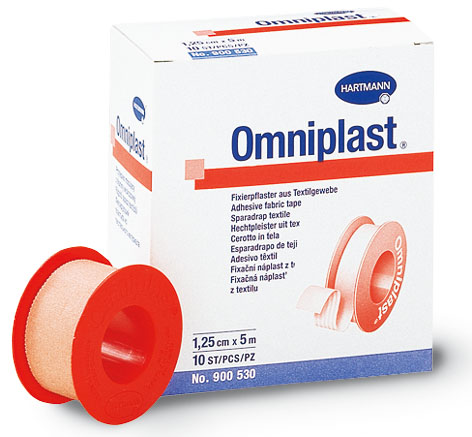 Omniplast Spulenpflaster - Hautfarben, wasserabstoßend imprägniert, strapazierfähig (SSB-fähig)
