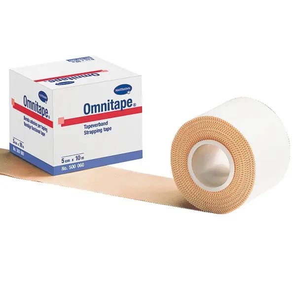 Omnitape Pflasterband - 100% Zellwollgewebe - 5,00 cm x 10 m