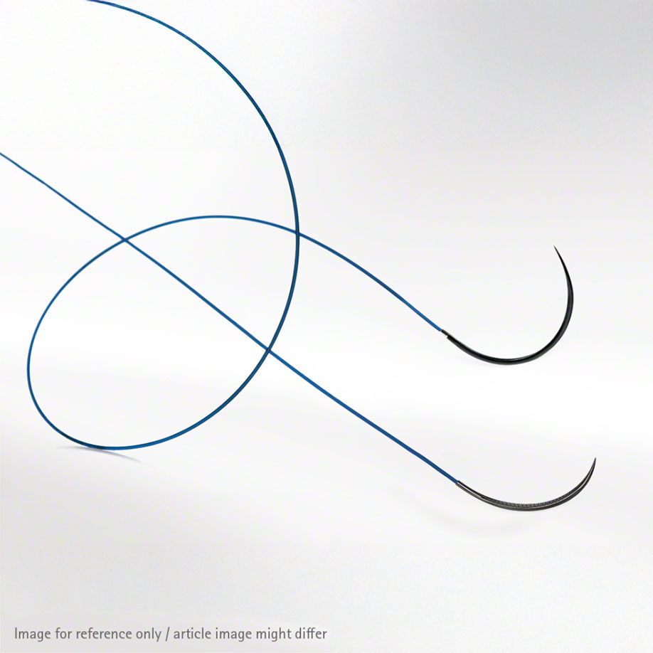 Optilene DS24  3Dtzd - Blaues monofiles, nicht resorbierbares Nahtmaterial (SSB-fähig)