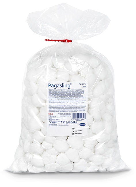 Pagasling Schlinggazetupfer -  aus reinem Verbandmull, steril/unsteril, 20-fädig  (SSB-fähig)