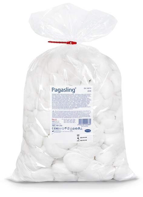 Pagasling Schlinggazetupfer -  aus reinem Verbandmull, steril/unsteril, 20-fädig  (SSB-fähig)