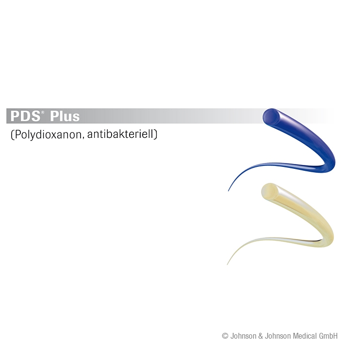 PDS Plus CP1  70 cm  3Dtzd - Violettes monofiles, resorbierbares Nahtmaterial (SSB-fähig)