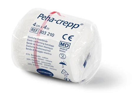Peha Crepp - Superelastische Fixierbinden, 160% Dehnbarkeit, unsteril (SSB-fähig)