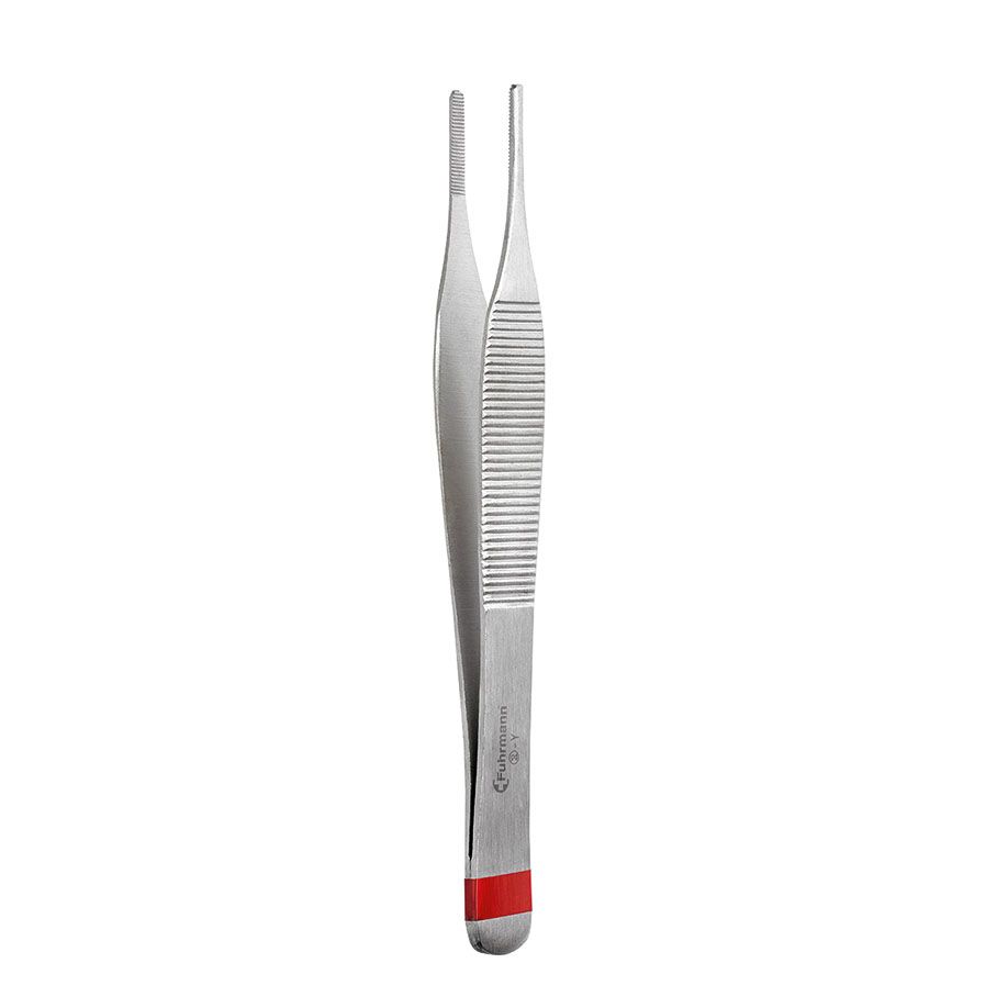 Pinzette anatomisch nach Adson schmal 12 cm - Einmalinstrument, einzeln steril