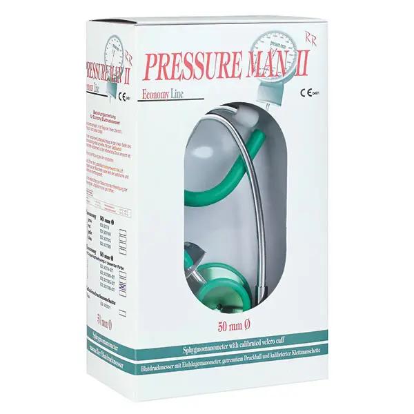 Pressure Man I - Blutdruckmesser Set mit farbigem Doppelkopf-Stethoskop