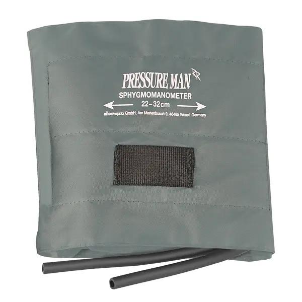 Pressure Man II Chrome Line - 2-Schlauch Blutdruckmesser inkl. Klettmanschette