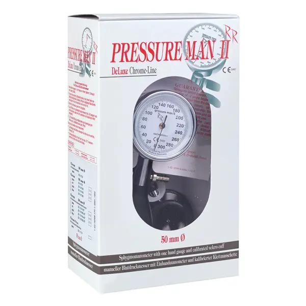 Pressure Man II Chrome Line Set - Blutdruckmesser mit farbigem Doppelkopf-Stethoskop