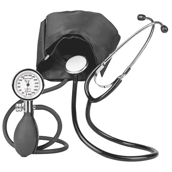 Pressure Man Privat Blutdruckmessgerät mit eingebautem Stethoskop 