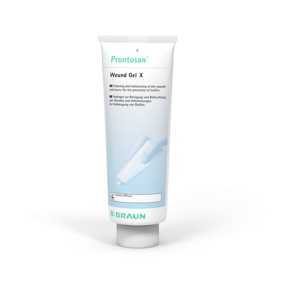 Prontosan Wound Gel X - Hydrogel zur Reinigung/Befeuchtung von Wunden und Verbrennungen (SSB-fähig)