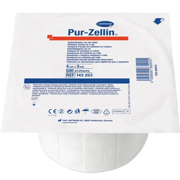 Pur Zellin - Zellstofftupfer von der Rolle, steril/unsteril (SSB-fähig)