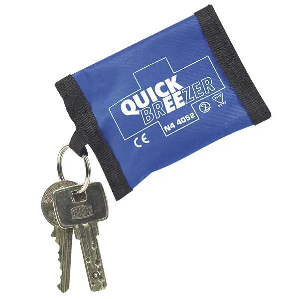 Quick-Breezer Beatmungsfolie mit Mundstück und Ausatem-Ventil