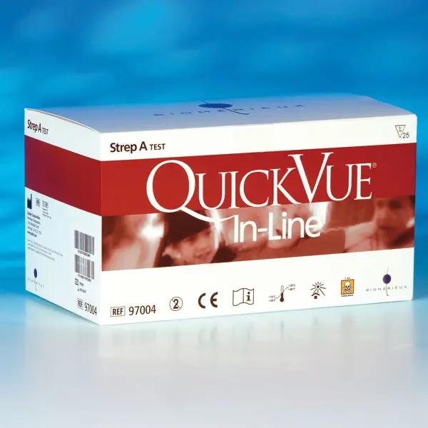 Quickvue Inline Strep-A Test - Schnelltest zum Nachweis von Streptokokken A-Antigenen