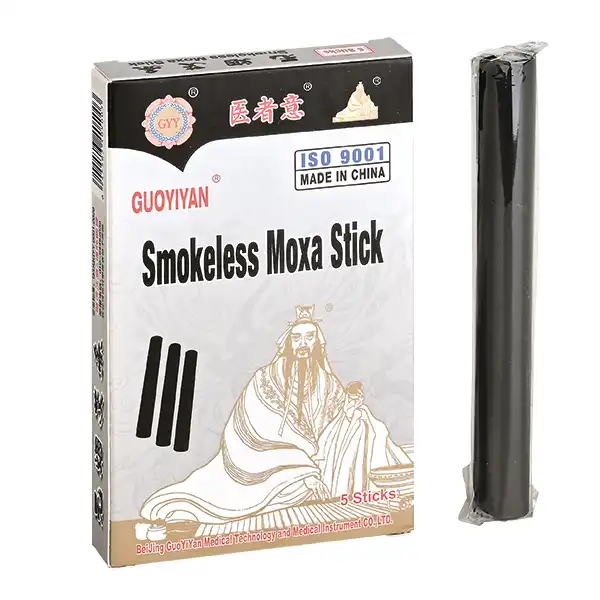 Raucharmes Stangen-Moxa - Akupunkturmethode